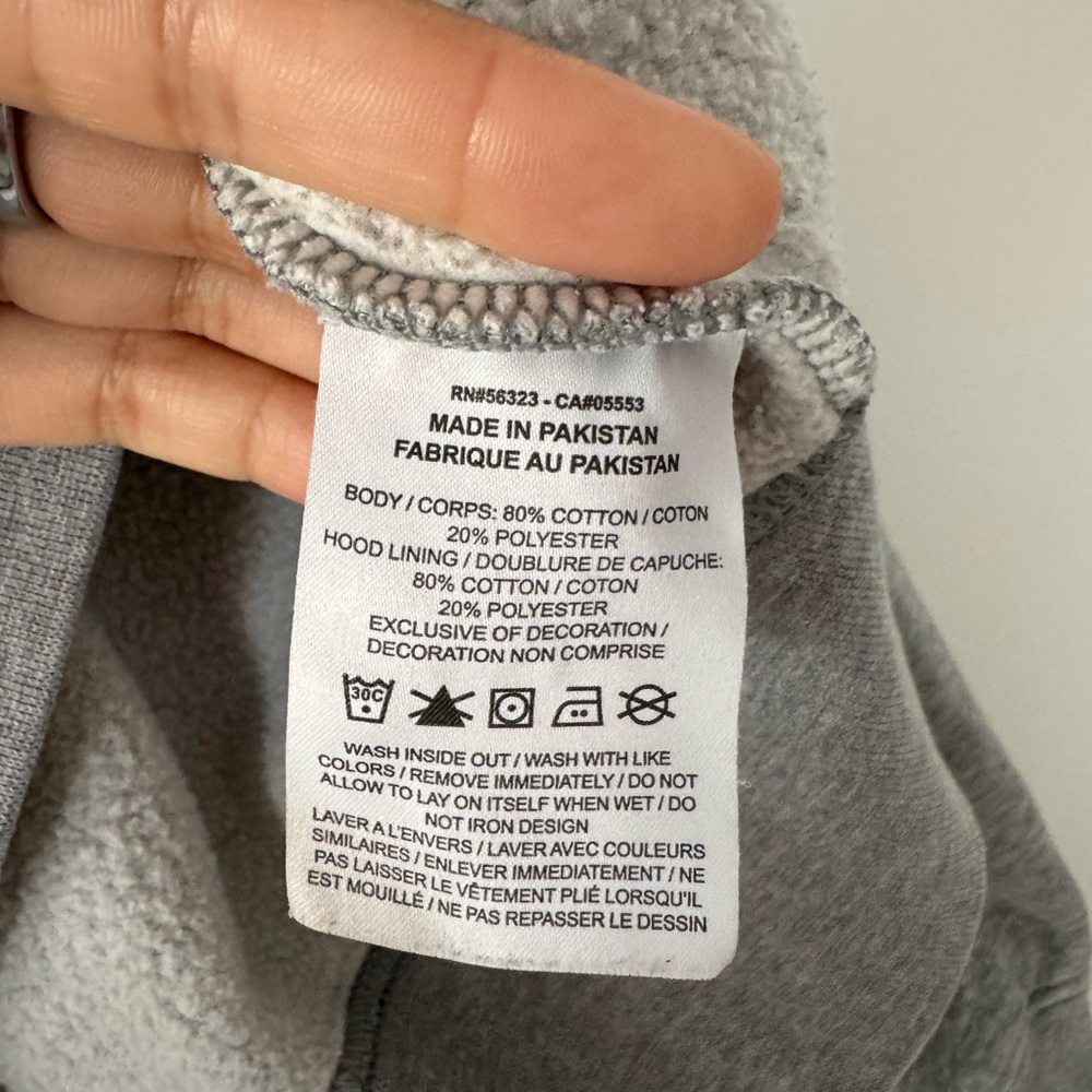 Nike Gray Pullover Hoodie - Picture 3 of 6